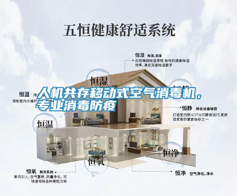 人機共存移動式空氣消毒機，專業(yè)消毒防疫