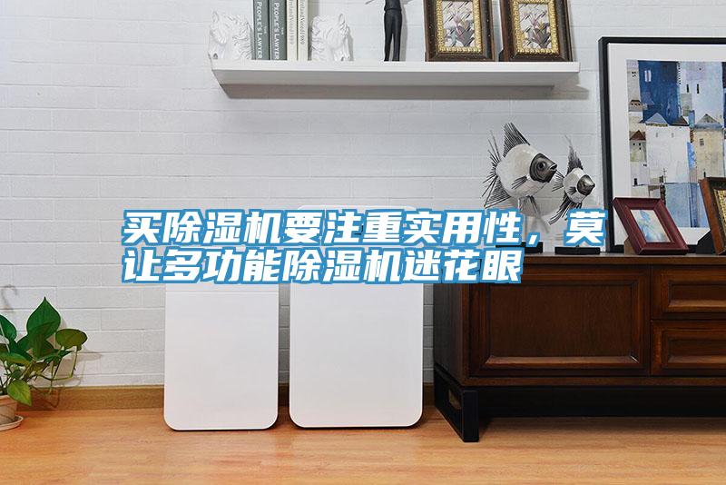 買除濕機(jī)要注重實(shí)用性，莫讓多功能除濕機(jī)迷花眼