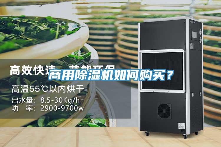 商用除濕機如何購買？