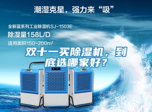 雙十一買除濕機(jī)，到底選哪家好？