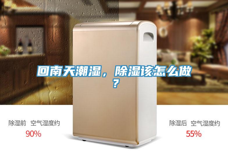 回南天潮濕，除濕該怎么做？