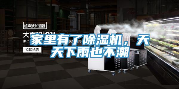 家里有了除濕機(jī)，天天下雨也不潮