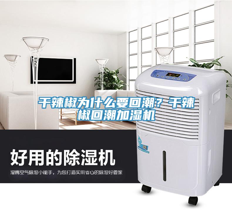 干辣椒為什么要回潮？干辣椒回潮加濕機(jī)