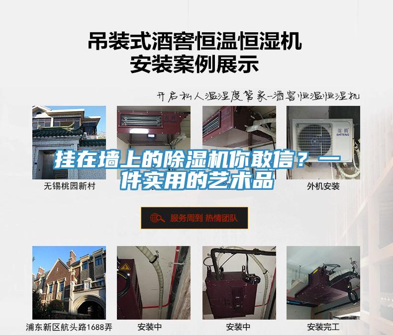 掛在墻上的除濕機你敢信？一件實用的藝術品