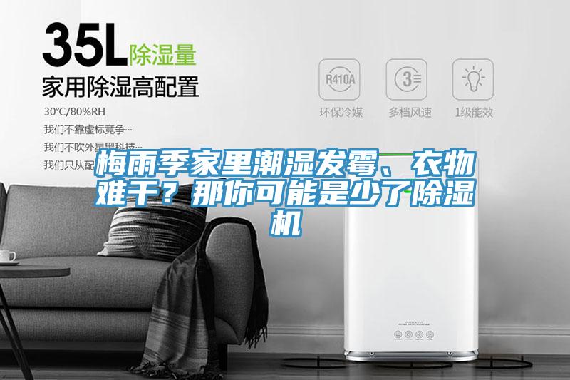 梅雨季家里潮濕發(fā)霉、衣物難干？那你可能是少了除濕機(jī)