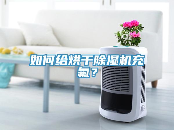 如何給烘干除濕機(jī)充氟？