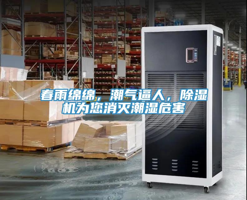 春雨綿綿，潮氣逼人，除濕機為您消滅潮濕危害