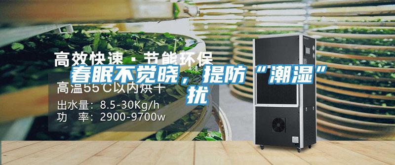 春眠不覺曉，提防“潮濕”擾