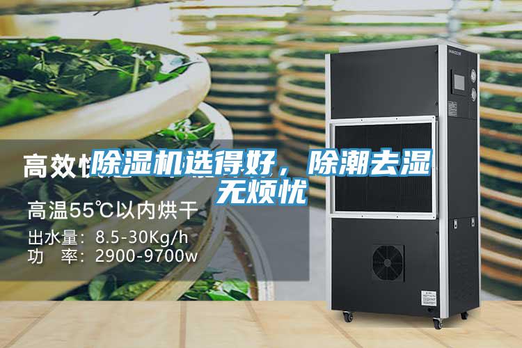 除濕機(jī)選得好，除潮去濕無煩憂