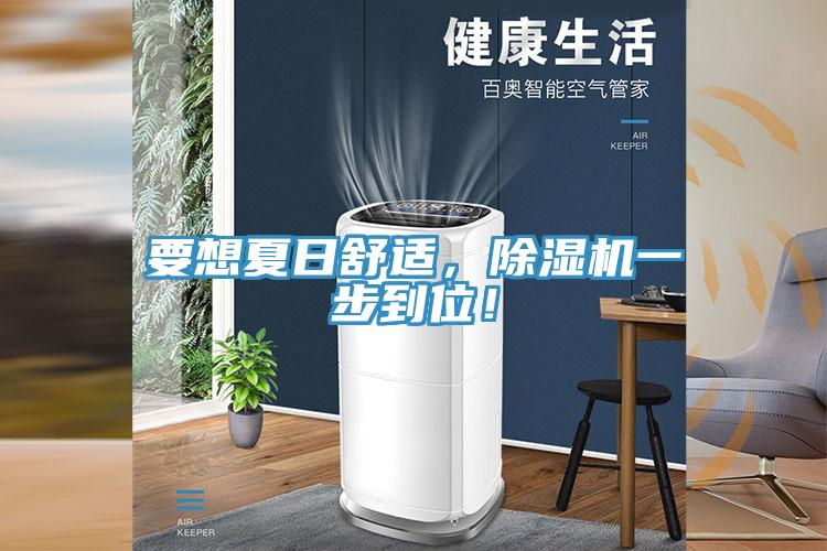 要想夏日舒適，除濕機(jī)一步到位！