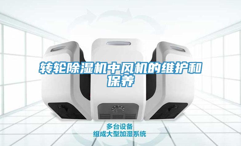 轉輪除濕機中風機的維護和保養(yǎng)