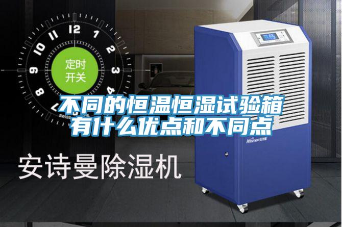 不同的恒溫恒濕試驗(yàn)箱有什么優(yōu)點(diǎn)和不同點(diǎn)