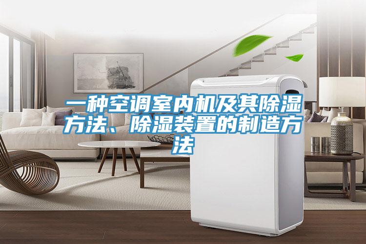 一種空調(diào)室內(nèi)機(jī)及其除濕方法、除濕裝置的制造方法
