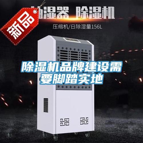 除濕機品牌建設(shè)需要腳踏實地