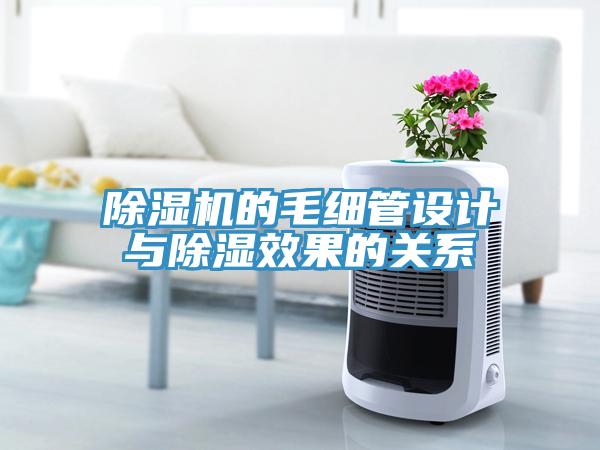除濕機的毛細管設計與除濕效果的關(guān)系