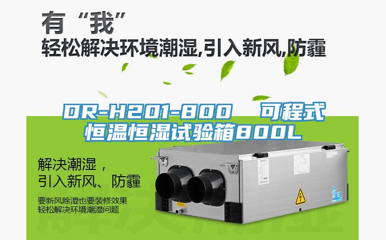 DR-H201-800  可程式恒溫恒濕試驗(yàn)箱800L