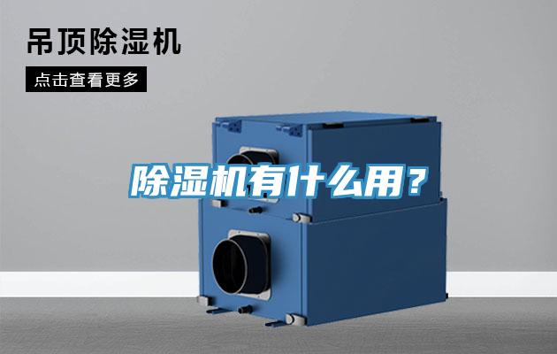除濕機(jī)有什么用？