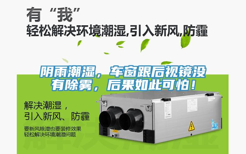 陰雨潮濕，車窗跟后視鏡沒(méi)有除霧，后果如此可怕！