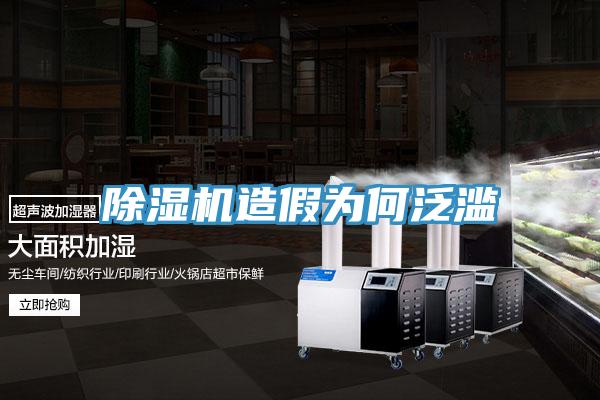 除濕機(jī)造假為何泛濫