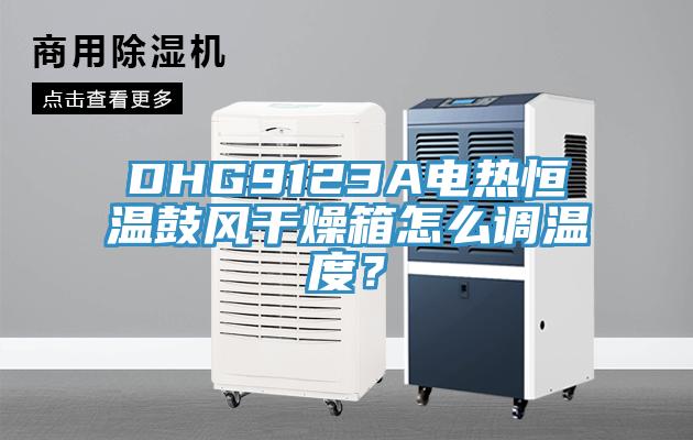 DHG9123A電熱恒溫鼓風(fēng)干燥箱怎么調(diào)溫度？