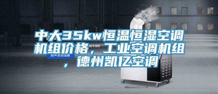中大35kw恒溫恒濕空調(diào)機組價格，工業(yè)空調(diào)機組，德州凱億空調(diào)