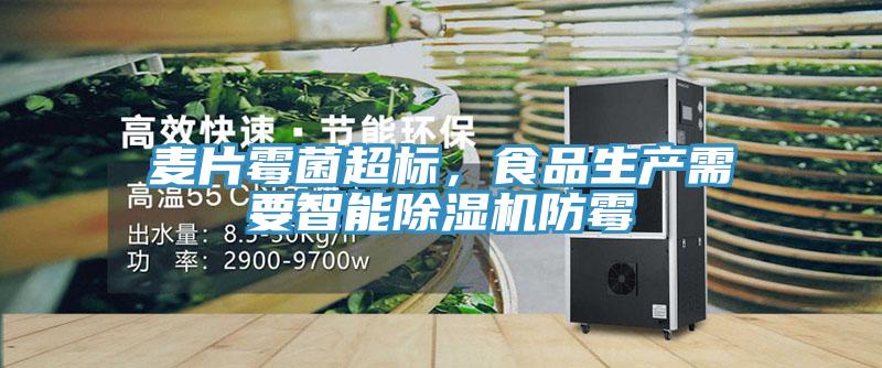 麥片霉菌超標(biāo)，食品生產(chǎn)需要智能除濕機(jī)防霉