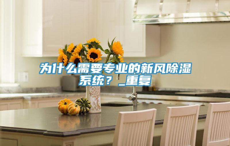 為什么需要專業(yè)的新風(fēng)除濕系統(tǒng)？_重復(fù)
