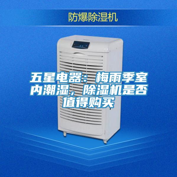五星電器：梅雨季室內(nèi)潮濕，除濕機(jī)是否值得購買