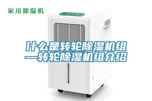 什么是轉(zhuǎn)輪除濕機組—轉(zhuǎn)輪除濕機組介紹