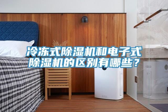 冷凍式除濕機和電子式除濕機的區(qū)別有哪些？