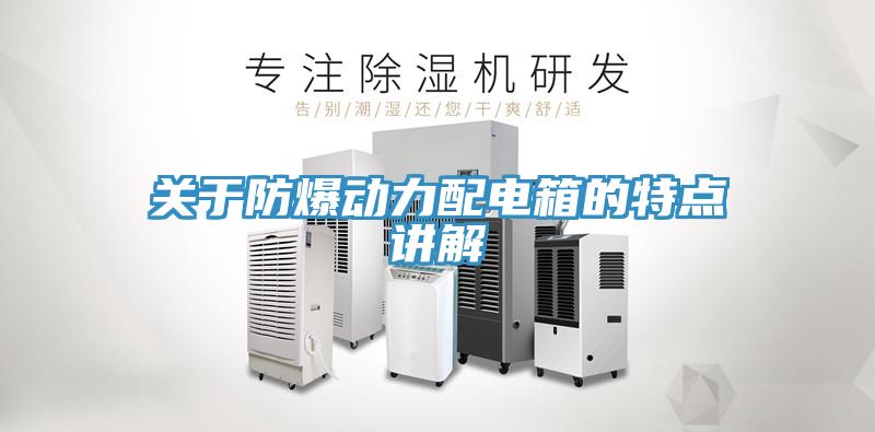 關(guān)于防爆動力配電箱的特點(diǎn)講解