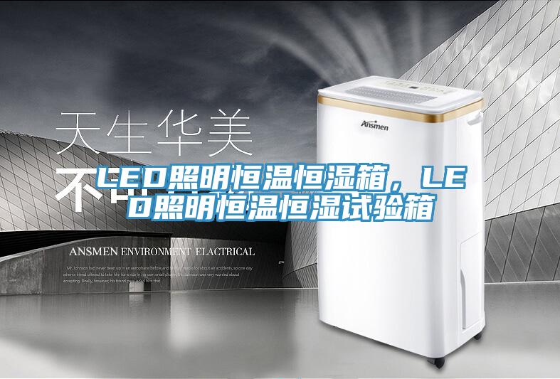 LED照明恒溫恒濕箱，LED照明恒溫恒濕試驗(yàn)箱