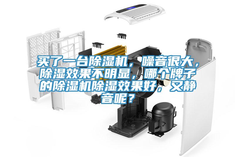 買了一臺(tái)除濕機(jī)，噪音很大，除濕效果不明顯，哪個(gè)牌子的除濕機(jī)除濕效果好，又靜音呢？