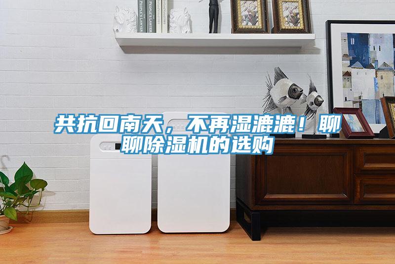 共抗回南天，不再濕漉漉！聊聊除濕機的選購