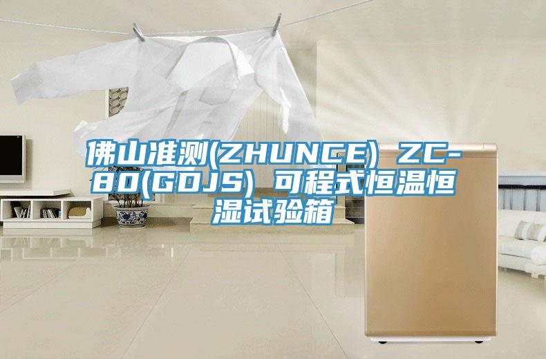 佛山準(zhǔn)測(ZHUNCE) ZC-80(GDJS) 可程式恒溫恒濕試驗(yàn)箱
