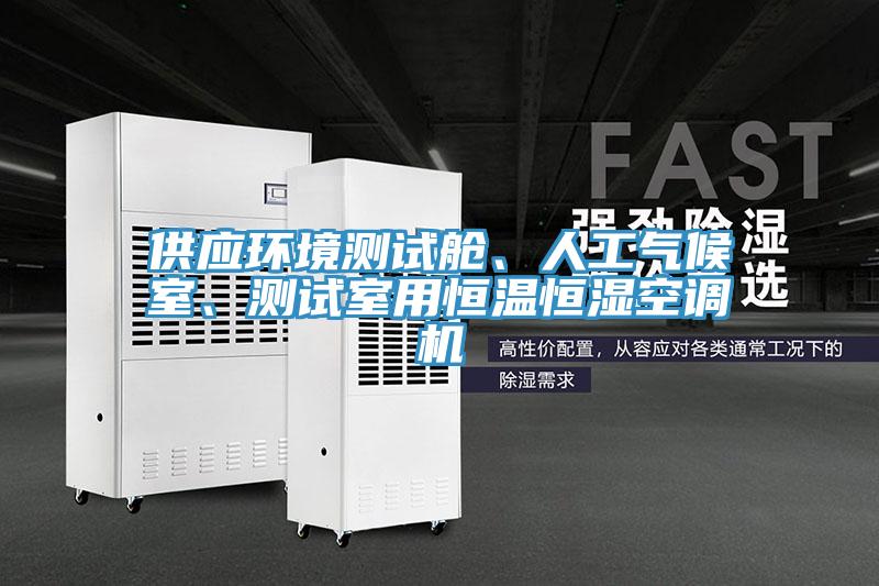 供應(yīng)環(huán)境測試艙、人工氣候室、測試室用恒溫恒濕空調(diào)機(jī)