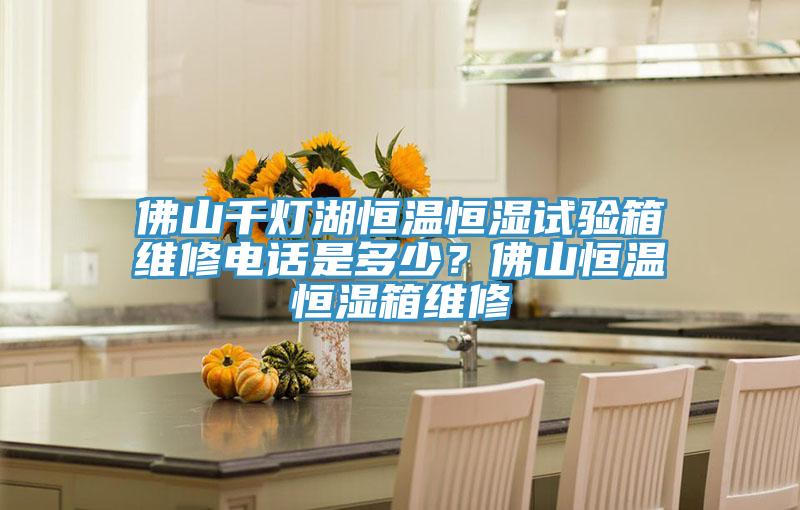 佛山千燈湖恒溫恒濕試驗(yàn)箱維修電話是多少？佛山恒溫恒濕箱維修