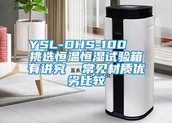 YSL-DHS-100  挑選恒溫恒濕試驗箱有講究  常見材質(zhì)優(yōu)劣比較