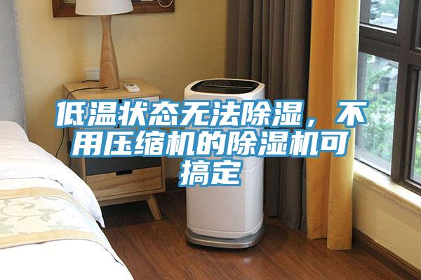 低溫狀態(tài)無法除濕，不用壓縮機的除濕機可搞定