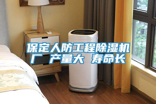 保定人防工程除濕機(jī)廠 產(chǎn)量大 壽命長