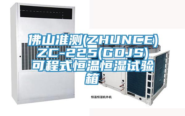 佛山準(zhǔn)測(ZHUNCE) ZC-225(GDJS) 可程式恒溫恒濕試驗(yàn)箱