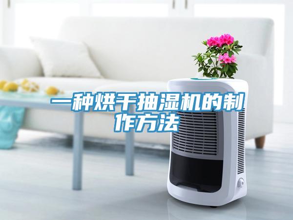 一種烘干抽濕機(jī)的制作方法