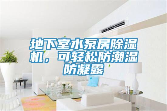 地下室水泵房除濕機(jī)，可輕松防潮濕防凝露