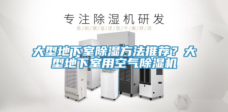 大型地下室除濕方法推薦？大型地下室用空氣除濕機