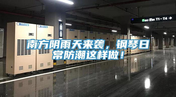 南方陰雨天來襲，鋼琴日常防潮這樣做！