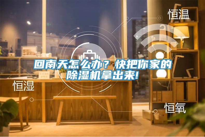 回南天怎么辦？快把你家的除濕機拿出來!