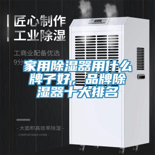 家用除濕器用什么牌子好，品牌除濕器十大排名