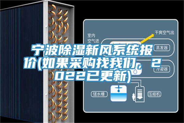 寧波除濕新風(fēng)系統(tǒng)報(bào)價(jià)(如果采購找我們，2022已更新)