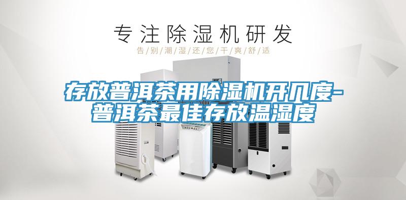 存放普洱茶用除濕機開幾度-普洱茶最佳存放溫濕度