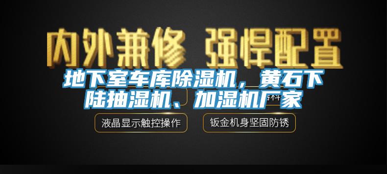 地下室車庫(kù)除濕機(jī)，黃石下陸抽濕機(jī)、加濕機(jī)廠家